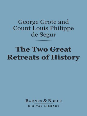 cover image of The Two Great Retreats of History (Barnes & Noble Digital Library)